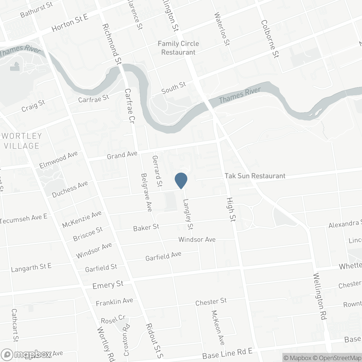 201 LANGLEY STREET, London, Ontario N6C 4G5